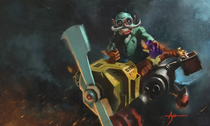 Гайд по Гирокоптеру (Gyrocopter) в Dota 2